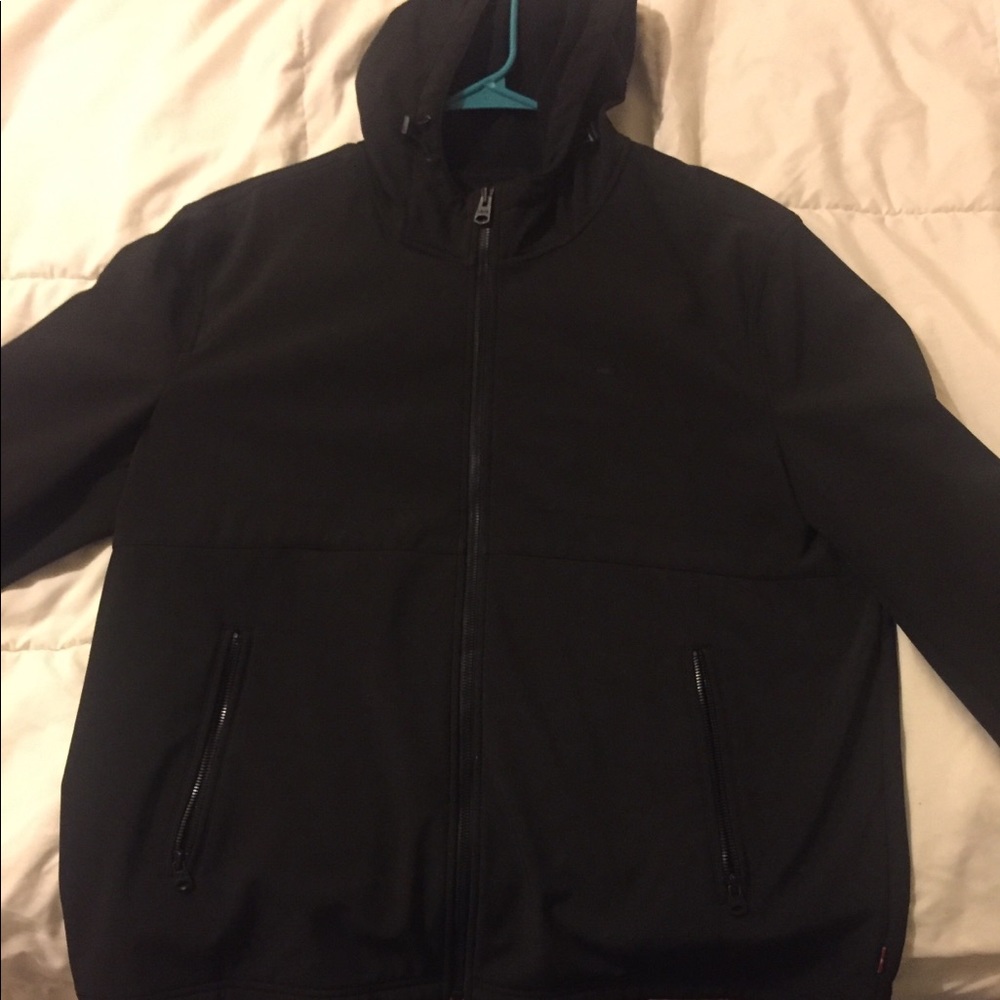 Levi’s Soft Shell Hooded Jacket with Faux Sherpa Lining